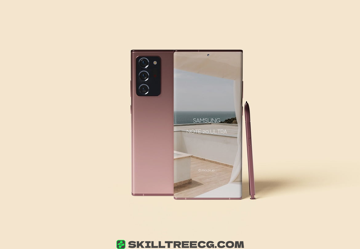 图片[2]-Smartphone Galaxy Note20 Ultra – Mockup（174782）-技能树